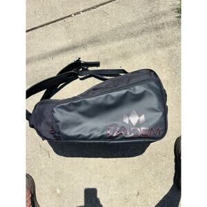 Diadem Tour Paddle Bag Pickleball Black Lots Of Pockets